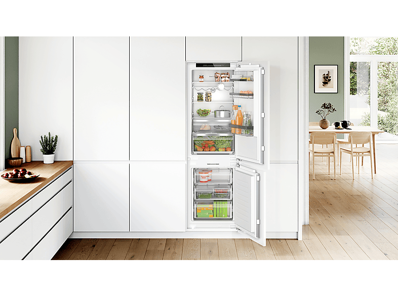 BOSCH KIN86ADD0 Serie 6 Kühlgefrierkombination (D, 260 l, 1772 mm hoch, Weiß)
