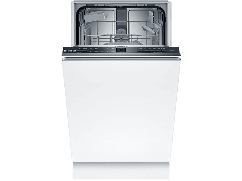 Bosch SPV2HKX42E Serie 2 Geschirrspüler (vollintegrierbar, Besteckkorb, 448 mm breit, 46 dB(A), E, Verzinkt)