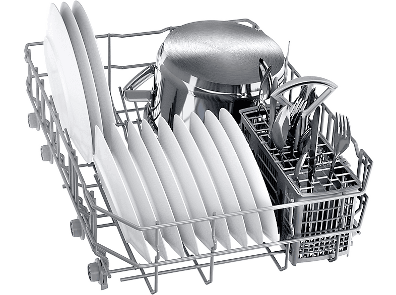 Bosch SPV2HKX42E Serie 2 Geschirrspüler (vollintegrierbar, Besteckkorb, 448 mm breit, 46 dB(A), E, Verzinkt) — Foto 3 von 5