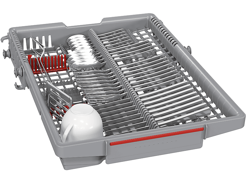 BOSCH teilintegrierbarer Geschirrspüler Serie 4 "SPI4HMS49E" 10 Maßgedecke Mit 3-fach Rack Matic & 2 Sprüharmen im Oberkorb