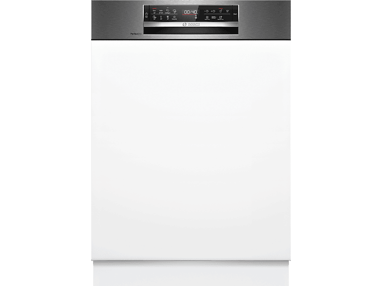 Bosch SMI6ZCS16E Serie 6 Geschirrspüler (integrierbar, 598 mm breit, 40 dB(A), B, Edelstahl)