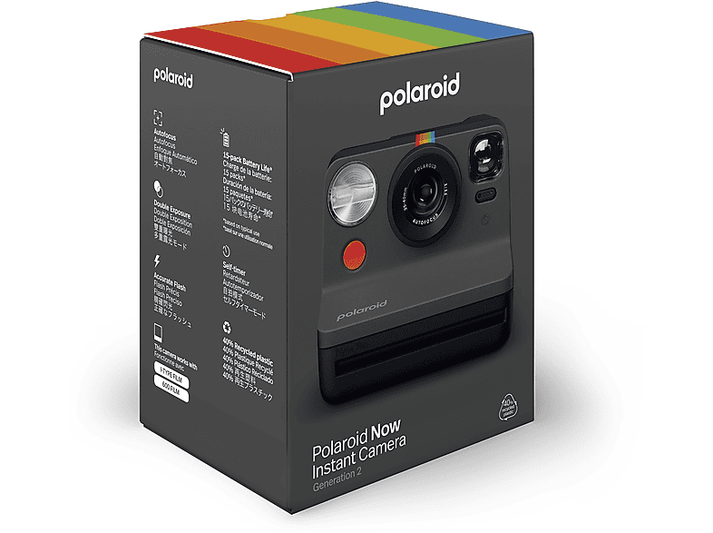 POLAROID Now Gen 2 Anlık Fotoğraf Makinesi Siyah_4