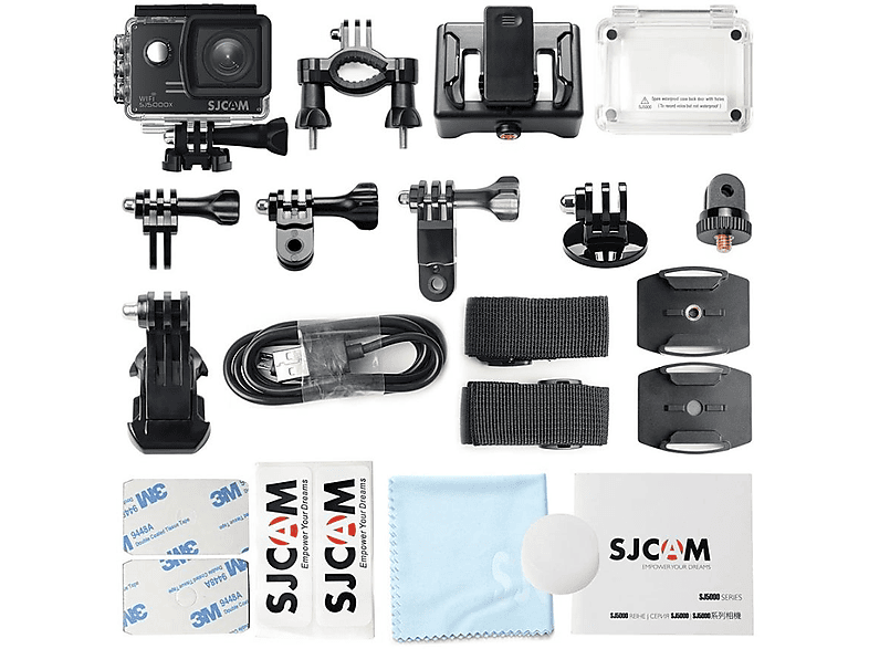 SJCAM Sj5000X Elite Aksiyon Kamerası Siyah_4