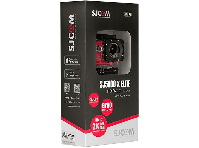 SJCAM Sj5000X Elite Aksiyon Kamerası Siyah_5