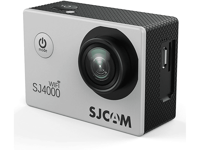 SJCAM SJ4000 WiFi 4K Aksiyon Kamerası Gümüş_1