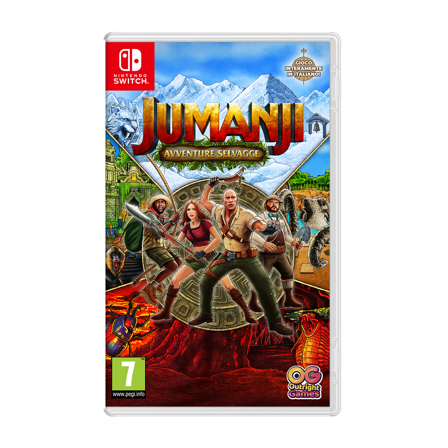 Jumanji: Avventure selvagge - Gioco Nintendo Switch