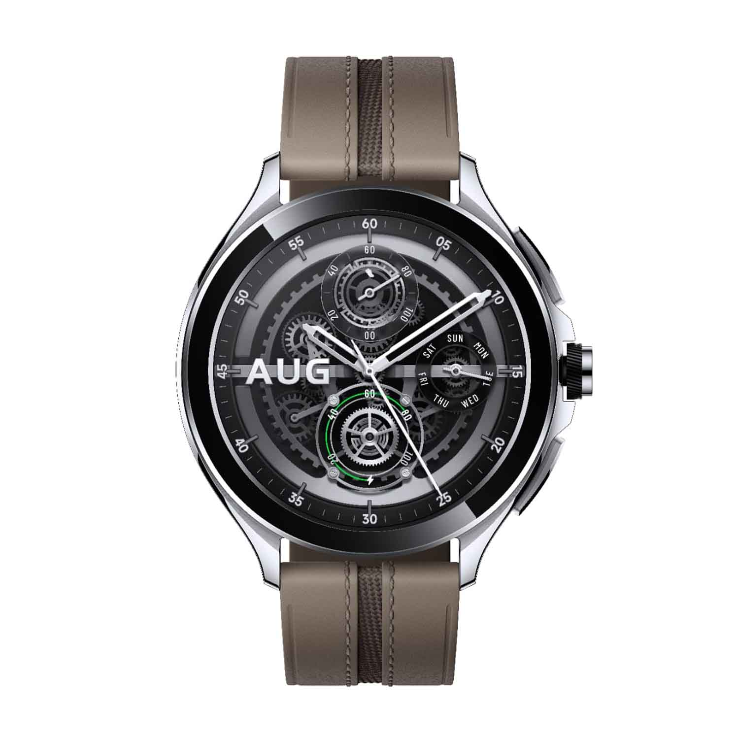 Smartwatch Xiaomi Watch 2 Pro-Bluetooth, Silver with brown strap