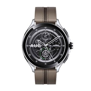 SMARTWATCH XIAOMI Watch 2 Pro-Bluetooth, Silver with brown strap