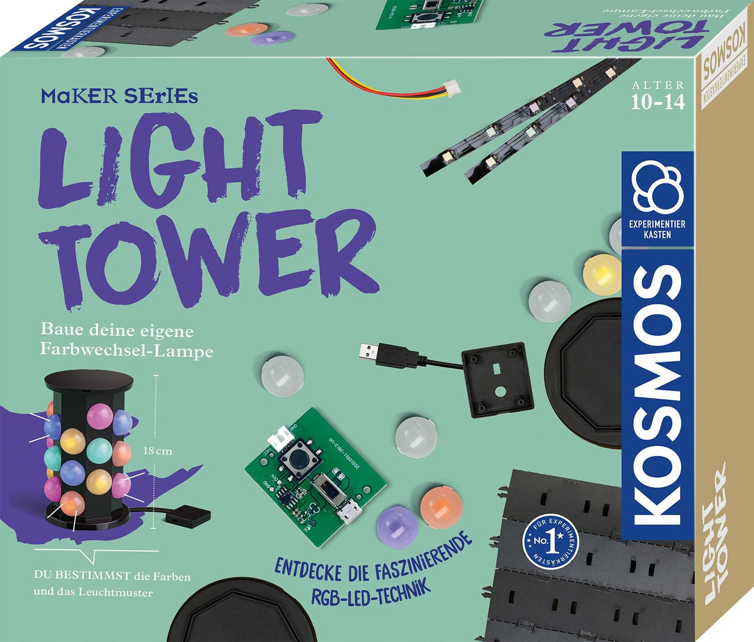 KOSMOS Light Tower Mehrfarbig Experimentierkasten