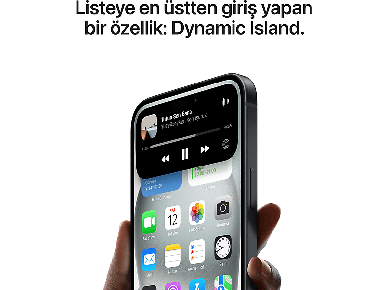 APPLE iPhone 15 128 GB Akıllı Telefon Siyah MTP03TU/A Fiyat