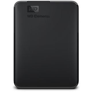 Disco duro externo 1TB - WD Elements™, Portátil, Con tecnología flash, USB 3.0, 2.5", Para Windows® y macOS, Negro