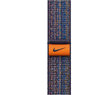 Apple Correa Loop Nike Sport Game Royal/naranja, 41 mm