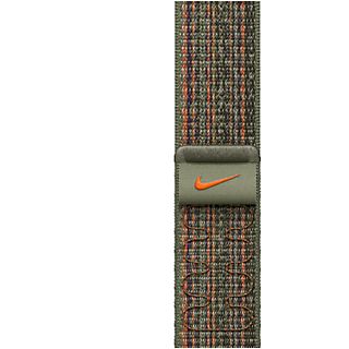 Apple Correa Loop Nike Sport Secuoya/naranja, 41 mm