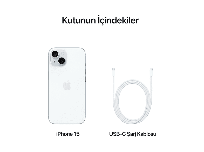 APPLE iPhone 15 256 GB Akıllı Telefon Mavi MTP93TU/A Fiyat