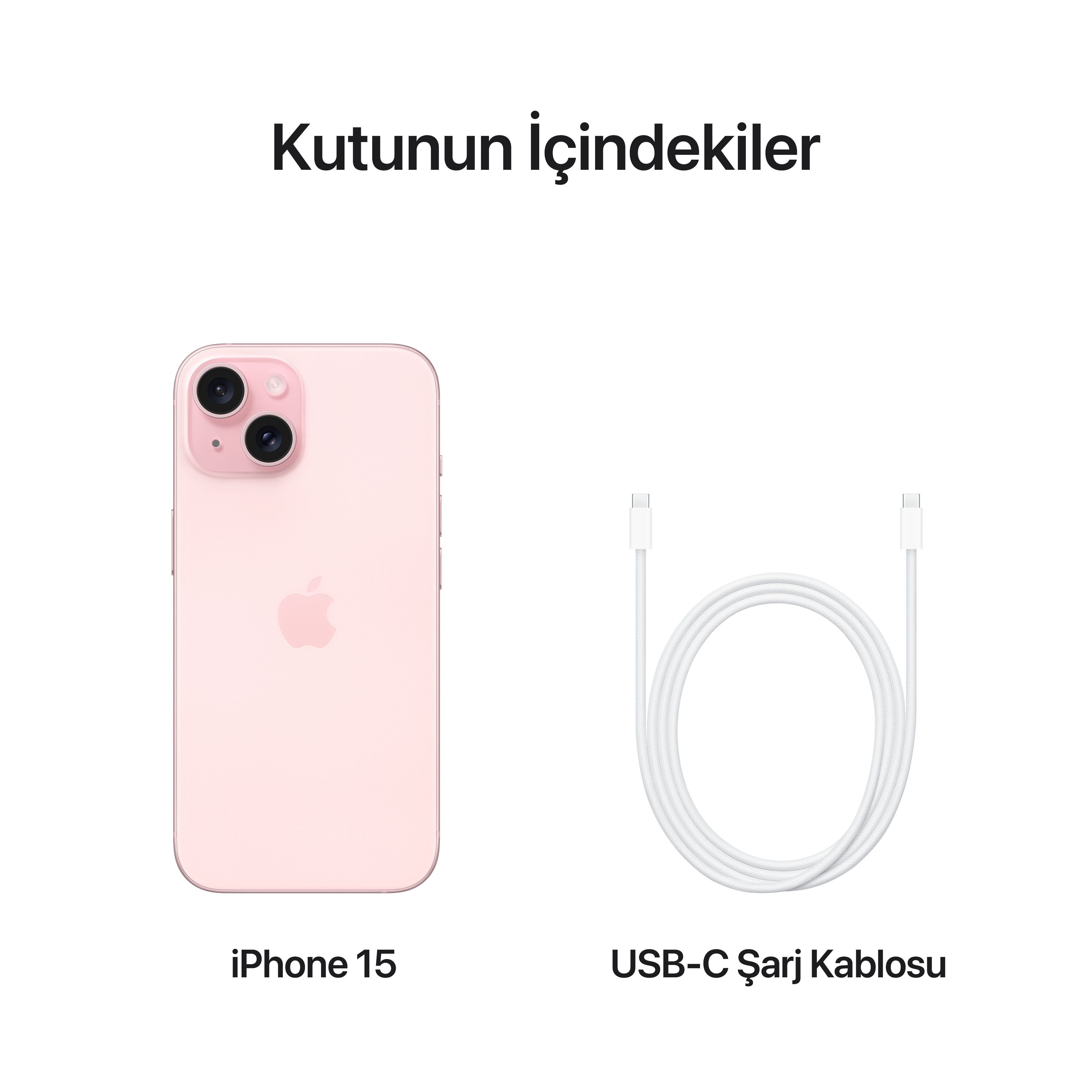 APPLE iPhone 15 128 GB Akıllı Telefon Pembe MTP13TU/A Fiyat