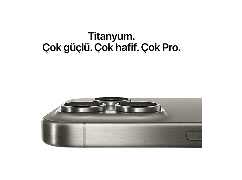 APPLE iPhone 15 Pro Max 512 GB Akıllı Telefon Siyah Titanium