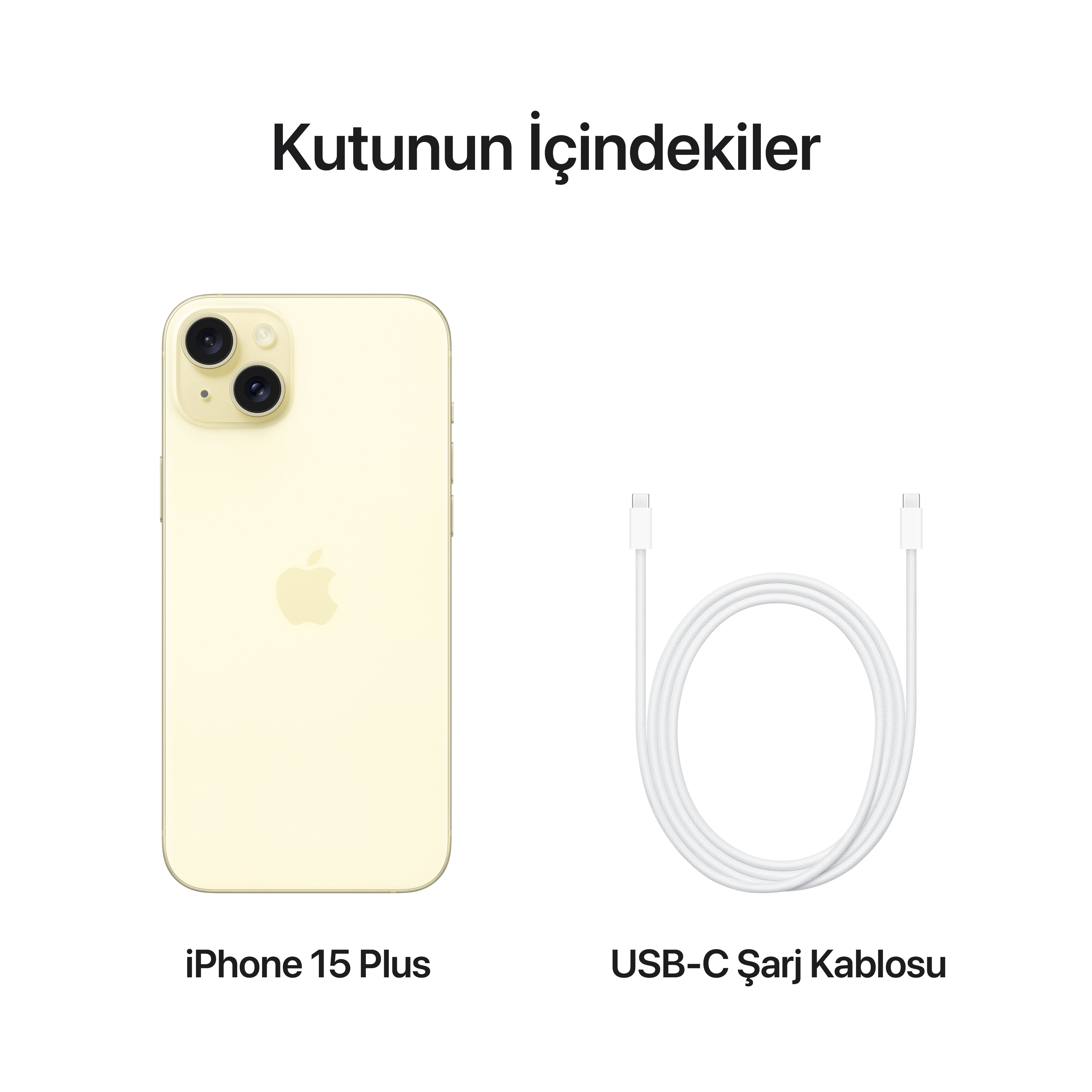 APPLE iPhone 15 Plus 512GB Akıllı Telefon Sarı MU1M3TU/A Fiyat