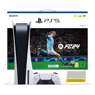 SONY PS5 Disc C + FC 24, White