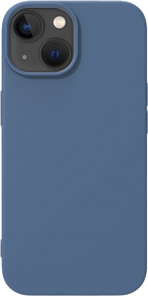 CASE AND PRO Premium szilikon tok, iPhone 15 Plus, kék (PREM-IPH15P-BL)