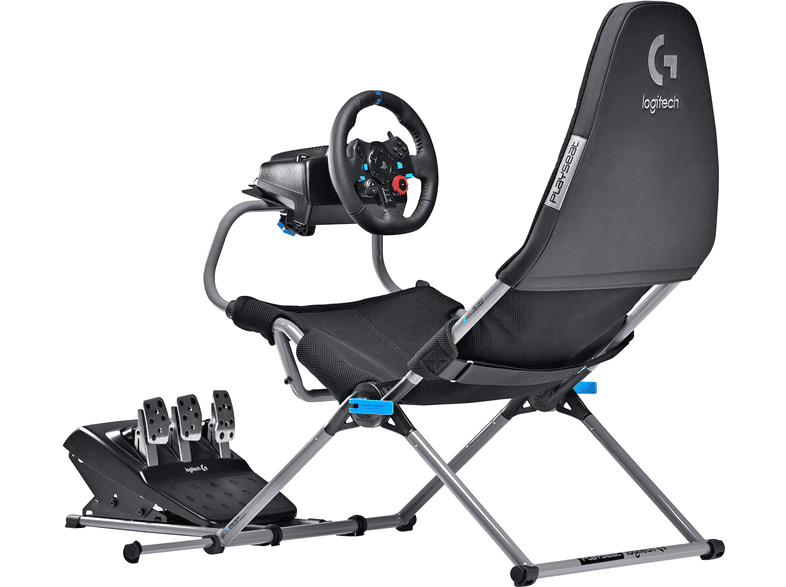 Playseat Playseat® Challenge X - Logitech G Edition Gaming-Stuhl, Black / Grey — Foto 4 von 5