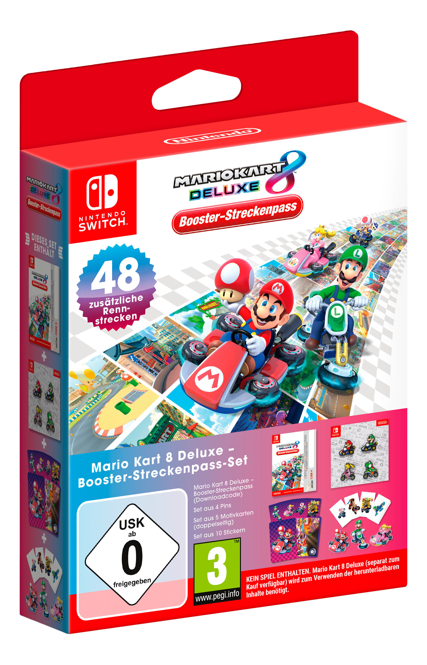 Mario Kart 8 Deluxe: Booster-Streckenpass-Set (Add-On) - Nintendo Switch - Tedesco