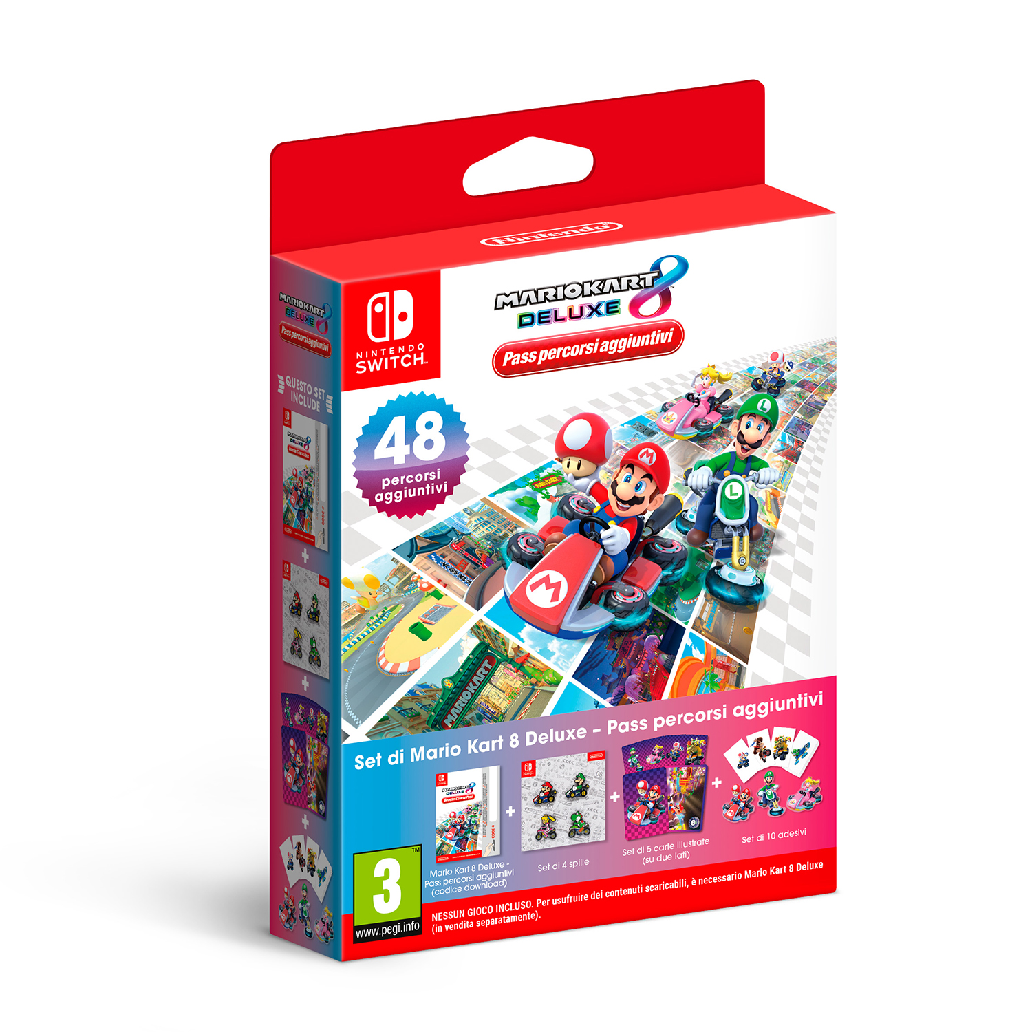 Set di Mario Kart 8 Deluxe - Pass percorsi aggiuntivi Gioco Nintendo Switch