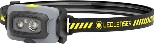 LEDLENSER HF4R Work tölthető ipari LED fejlámpa, 500lm/130m, szürke (502793)