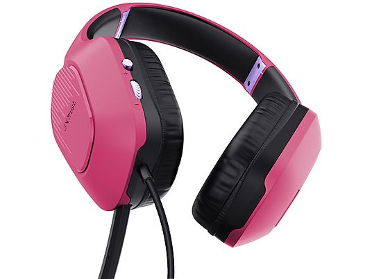 Słuchawki przewodowe GXT 415B Zirox Różowy