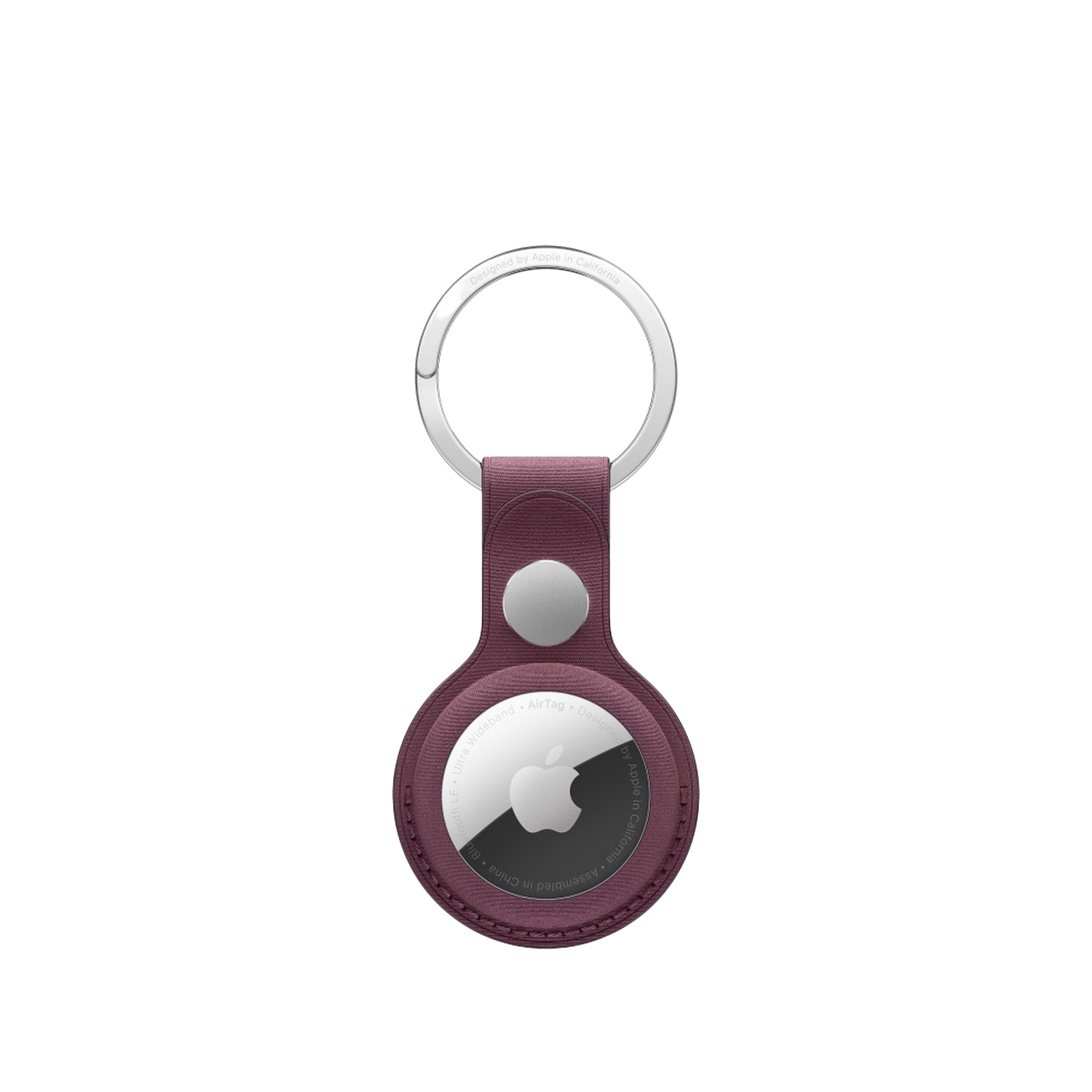 APPLE Porte-clés FineWoven AirTag Mulberry (MT2J3ZM/A)