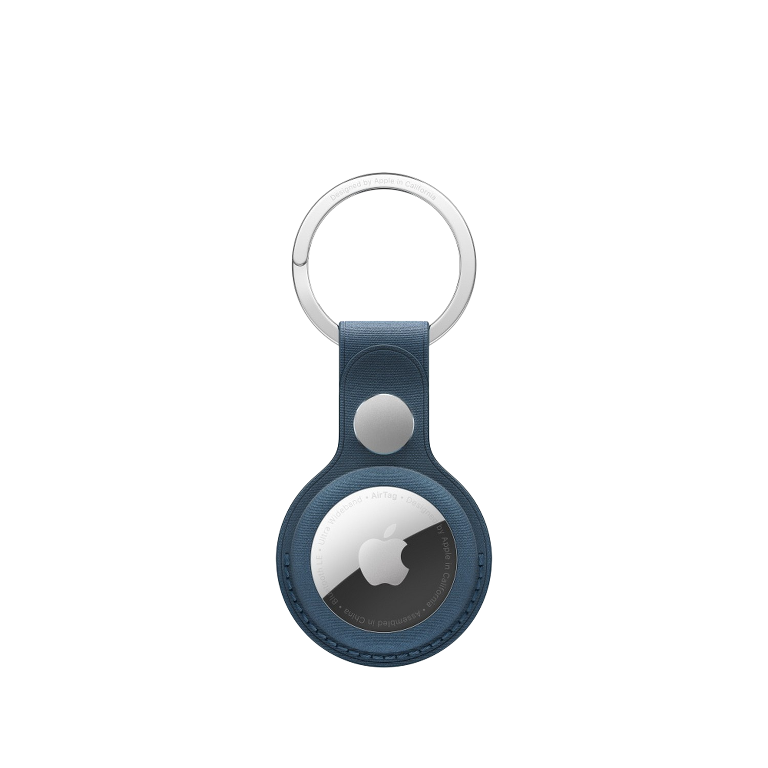 APPLE Porte-clés FineWoven AirTag Pacific Blue (MT2K3ZM/A)