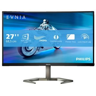 PHILIPS Evnia 27M1C5200W/00 27 Zoll Full-HD Curved Gaming Monitor (0,5 ms Reaktionszeit, 240 Hz)