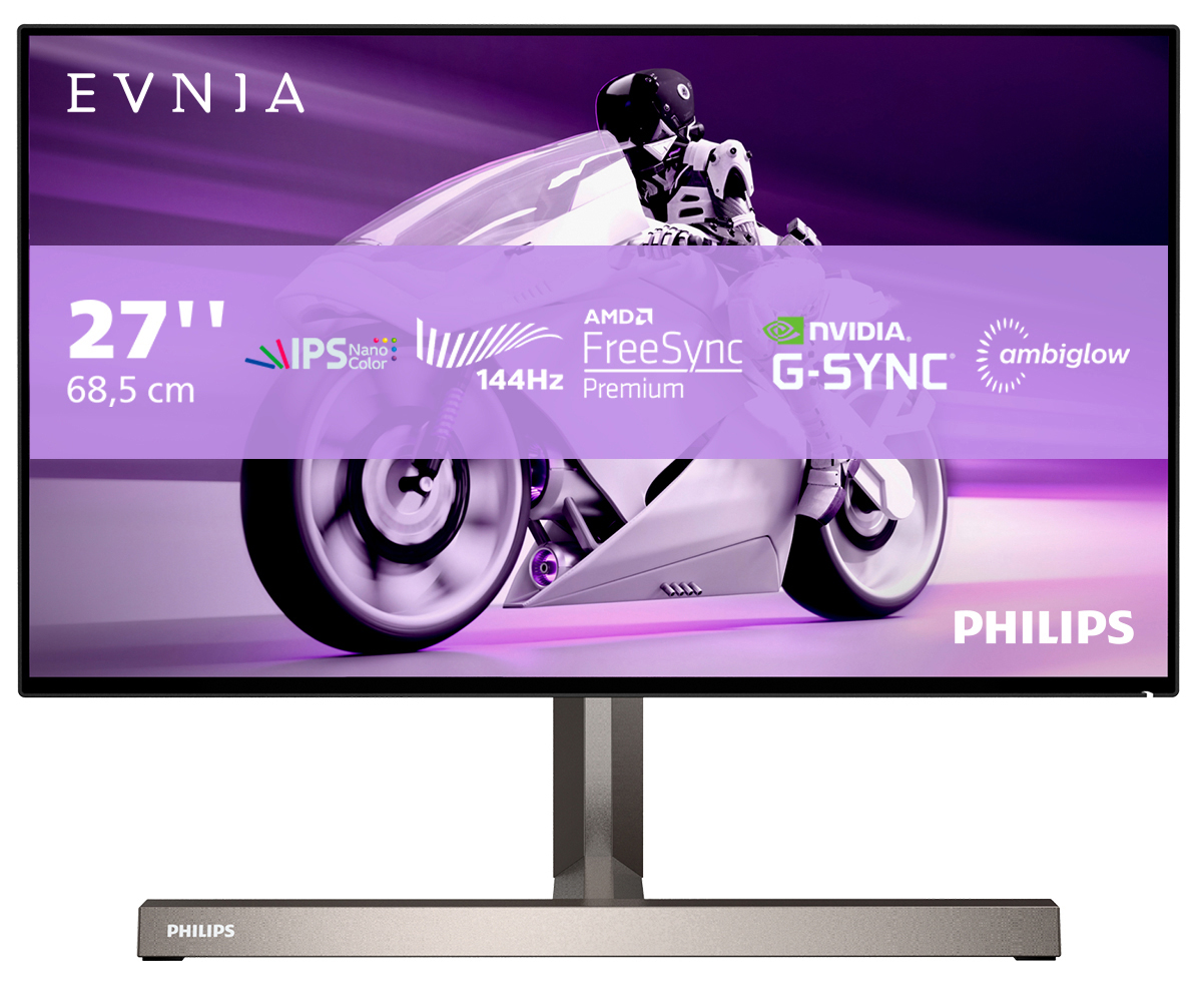 PHILIPS Evnia 279M1RV 27 Zoll  UHD 4K  Gaming Monitor  1 ms Reaktionszeit  