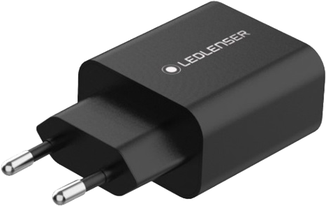 LEDLENSER 20W Hálózati töltő, USB Type-C, HF sorozatú tölthető lámpákhoz, fekete (502929)