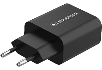 LEDLENSER 20W Hálózati töltő, USB Type-C, HF sorozatú tölthető lámpákhoz, fekete (502929)