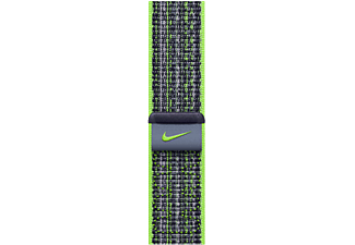 APPLE Watch 45mm élénkzöld-kék Nike sportpánt (MTL43ZM/A)