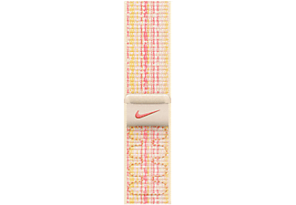 APPLE Watch 45mm csillagfény-rózsaszín Nike sportpánt (MUJY3ZM/A)