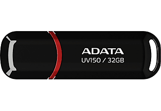 ADATA UV150 32GB Pendrive, USB 3.2, fekete (AUV150-32G-RBK)