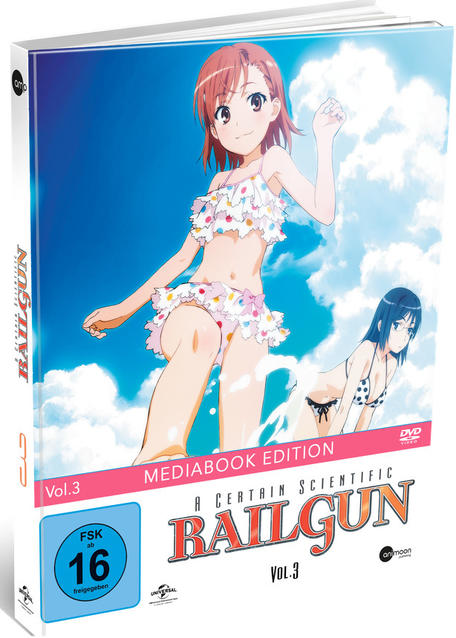 A DVD Certain Railgun Scientific S Vol.3
