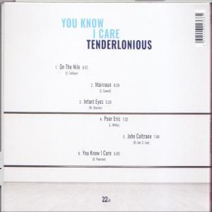 Tenderlonious - You Know I Care  - (CD)