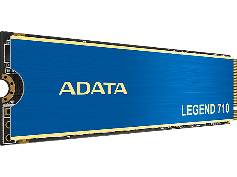 ADATA Legend 710 M.2 NVMe belső SSD, 1 TB, 2280, Gen3x4, 2400/1800 MB/s (ALEG-710-1TCS)