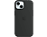 APPLE iPhone 15 için MagSafe Silikon Telefon Kılıfı Siyah