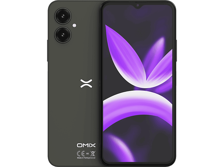 OMIX X5 6/128GB Akıllı Telefon Grafit