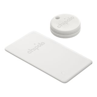 CHIPOLO Point BUNDLE - Dispositivi di ricerca chiavi e portafoglio (Bianco)