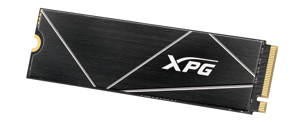 ADATA XPG Gammix S70 Blade M.2 NVMe belső SSD, 1 TB, 2280, Gen4x4, 7400/5500 MB/s (AGAMMIXS70B-1T-CS)