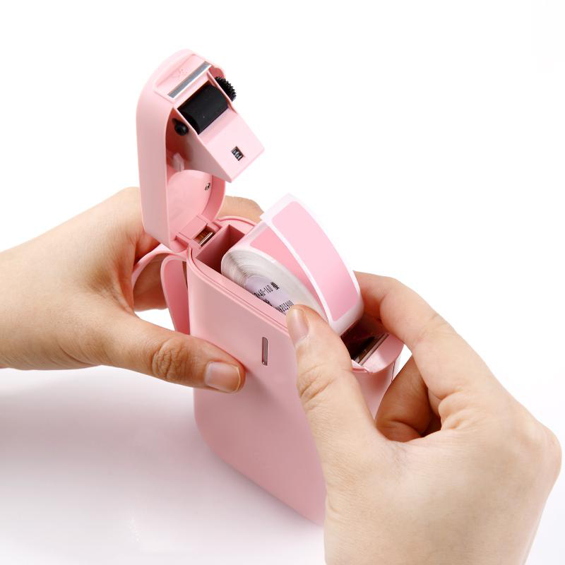 NIIMBOT D110 portabler Etikettendrucker Pink