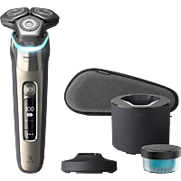 MediaMarkt PHILIPS Series 9000 Scheerapparaat mannen Goud AI S9983/55 S aanbieding