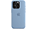 APPLE iPhone 15 Pro için MagSafe Silikon Telefon Kılıfı Buz Mavi