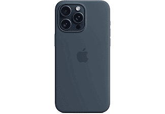 APPLE iPhone 15 Pro Max MagSafe Silikom Telefon Kılıfı Fırtına Mavisi