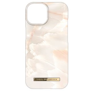 IDEAL OF SWEDEN Cover Fashion Back Case iPhone 15 Rose Pearl Marble (DS FC257-IP15)