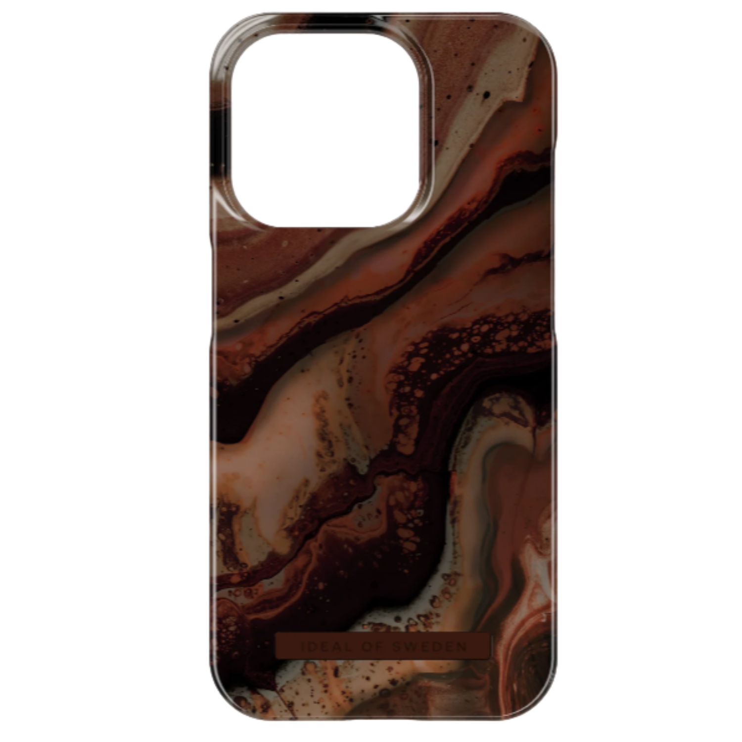 IDEAL OF SWEDEN Cover iPhone 15 Pro Dark Amber Marble (DS FC488-IP15P)